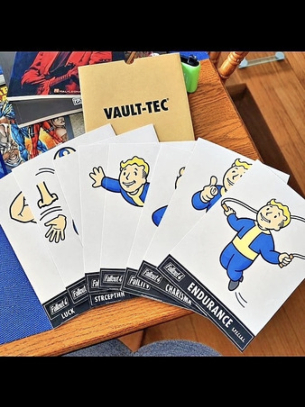 Vault-Tec Fallout Trading Cards